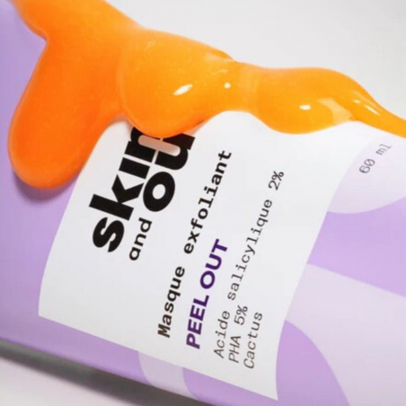 Skin & Out PEEL OUT Masque exfoliant