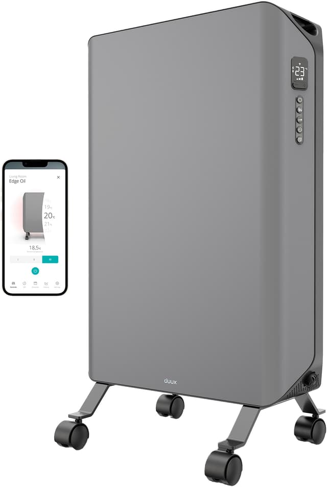 Duux Edge olieradiator 35995 (grå)