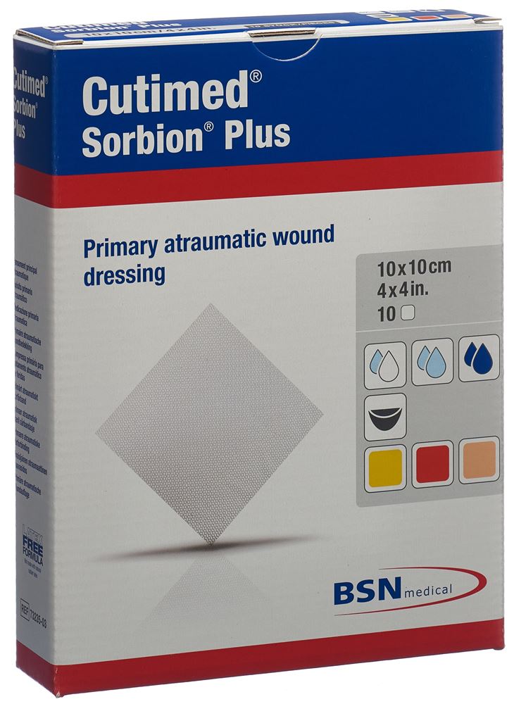 CUTIMED Sorbion Plus<br>10 Stück, 10x10cm