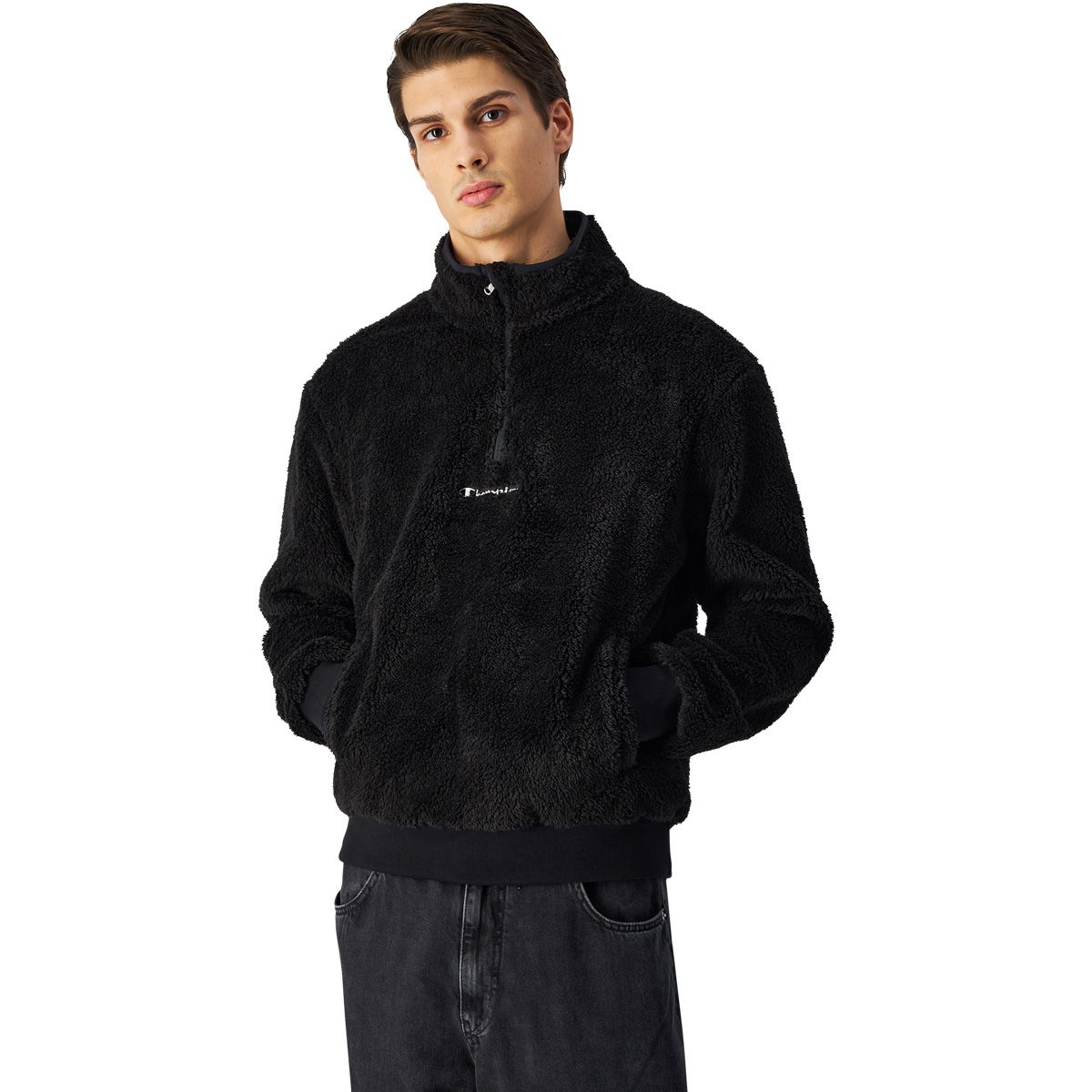 Champion Teddy Half Zip Fleece Herre
