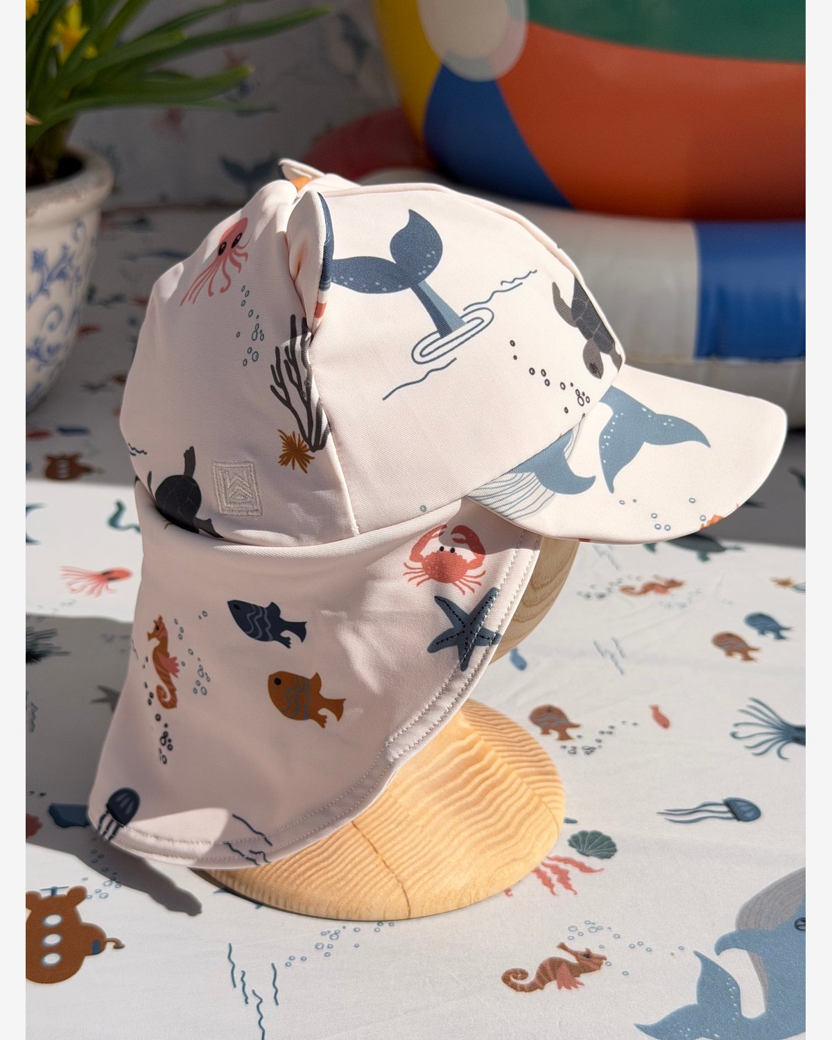 Solhatt UV 40+ – Badehatt m/ Nakkeskygge | Senia Sun Hat With Ears