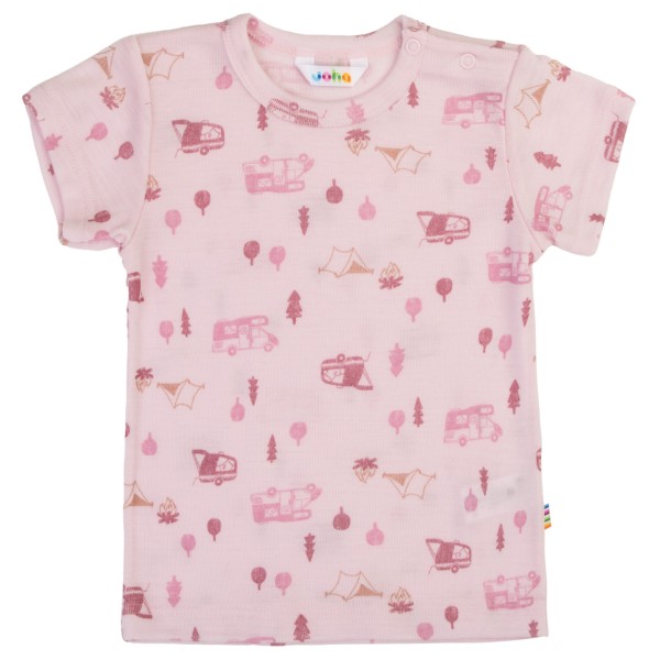Joha - Kid's Blouse with Short Sleeves - Haut en mérinos