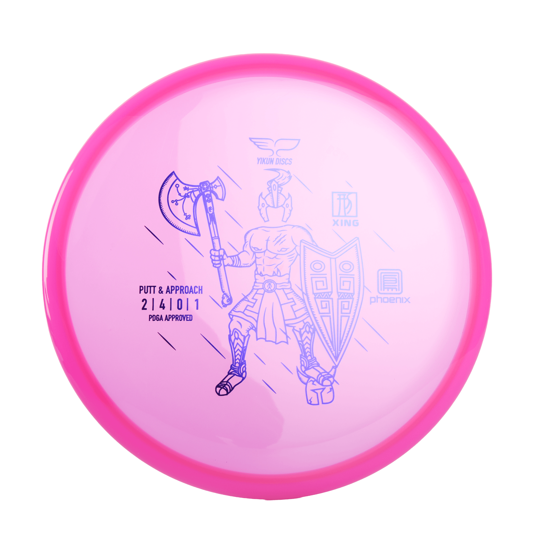 Yikun Disc Golf Putter XING - Phoenix Line - Fritidsleker
