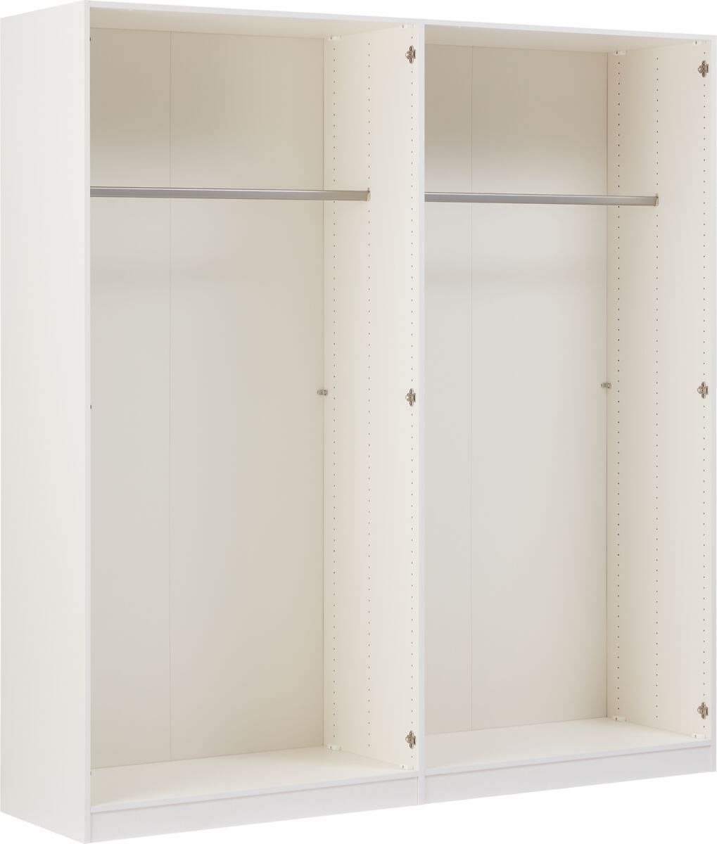 MODUL Drehtürenschrank - Nougat / B: 203.0 cm x T: 59.0 cm x H: 220.0 cm
