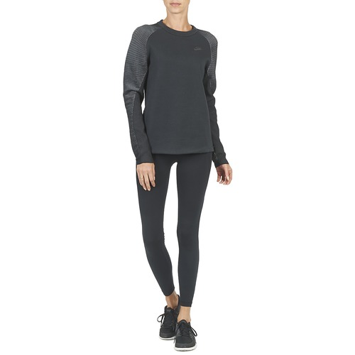 Nike - TECH FLEECE CREW - Noir