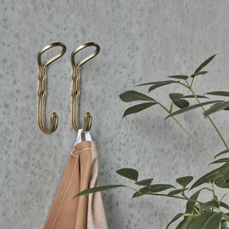 House doctor - Hook, Yra, Brass finish (203666061)