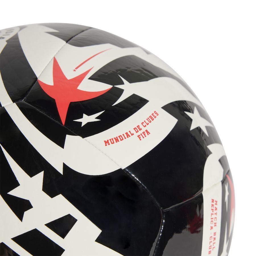 adidas Ballon Club Club World Cup 2025 - Noir/Blanc/Lucid Red