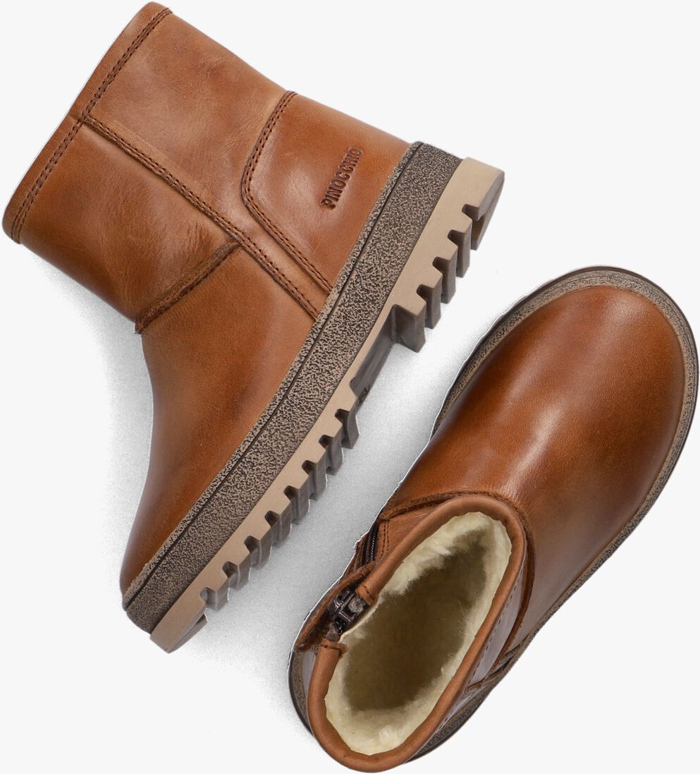 PINOCCHIO cognac pinocchio enkelboots p2669