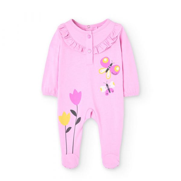 Boboli Pelele Knit 12 Meses Mallow - 8445470566137