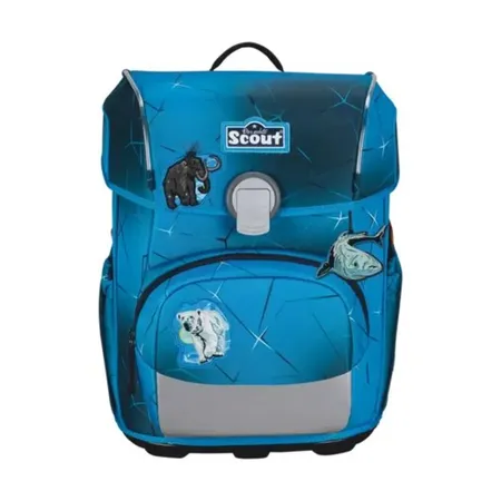 Scout Schulranzen-Set Neo Exklusiv Safety Light Polar Blue