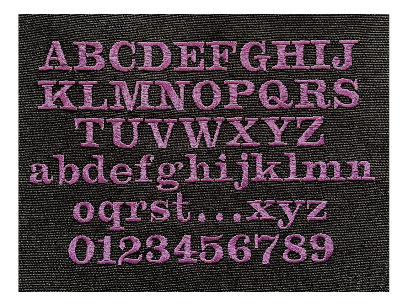 Broderie - Modèle M5 - Violet - Meilleur du Chef