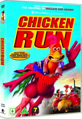 Flugten Fra Hønsegården / Chicken Run - DVD