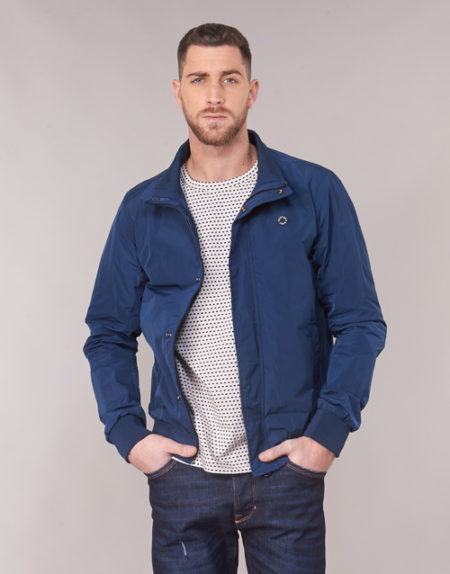 Scotch & Soda - AMS BLAUW SIMPLE HARRINGTON JACKET - Marine
