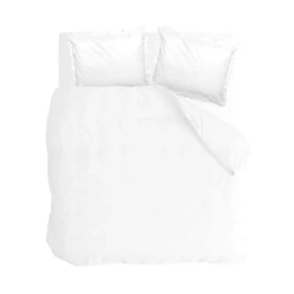 Walra - Dekbedovertrek Vintage Satin - 240x220 cm - Wit