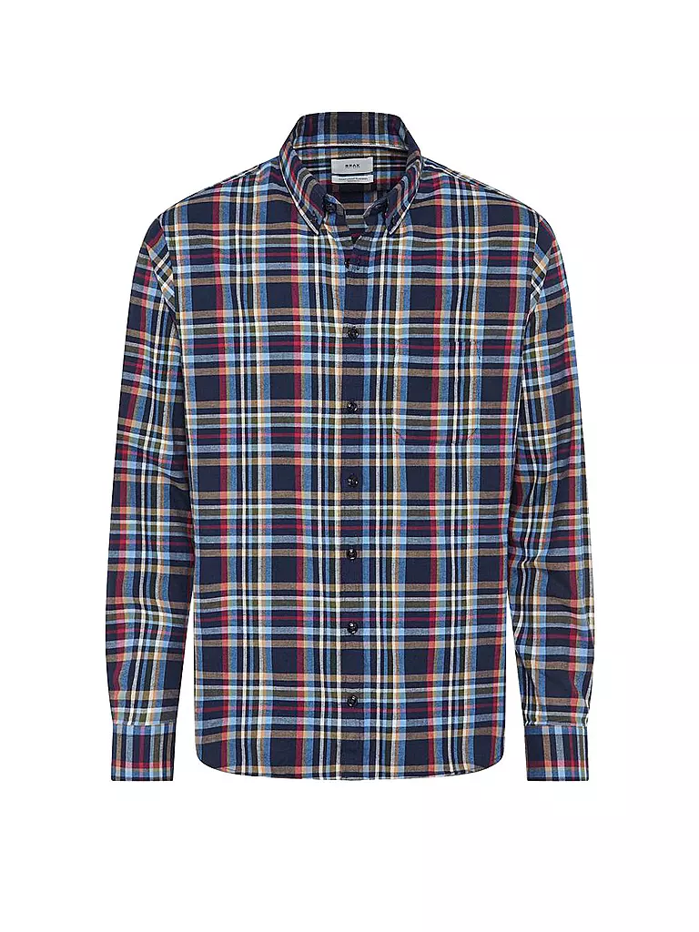 BRAX Hemd DANIEL Modern Fit blau