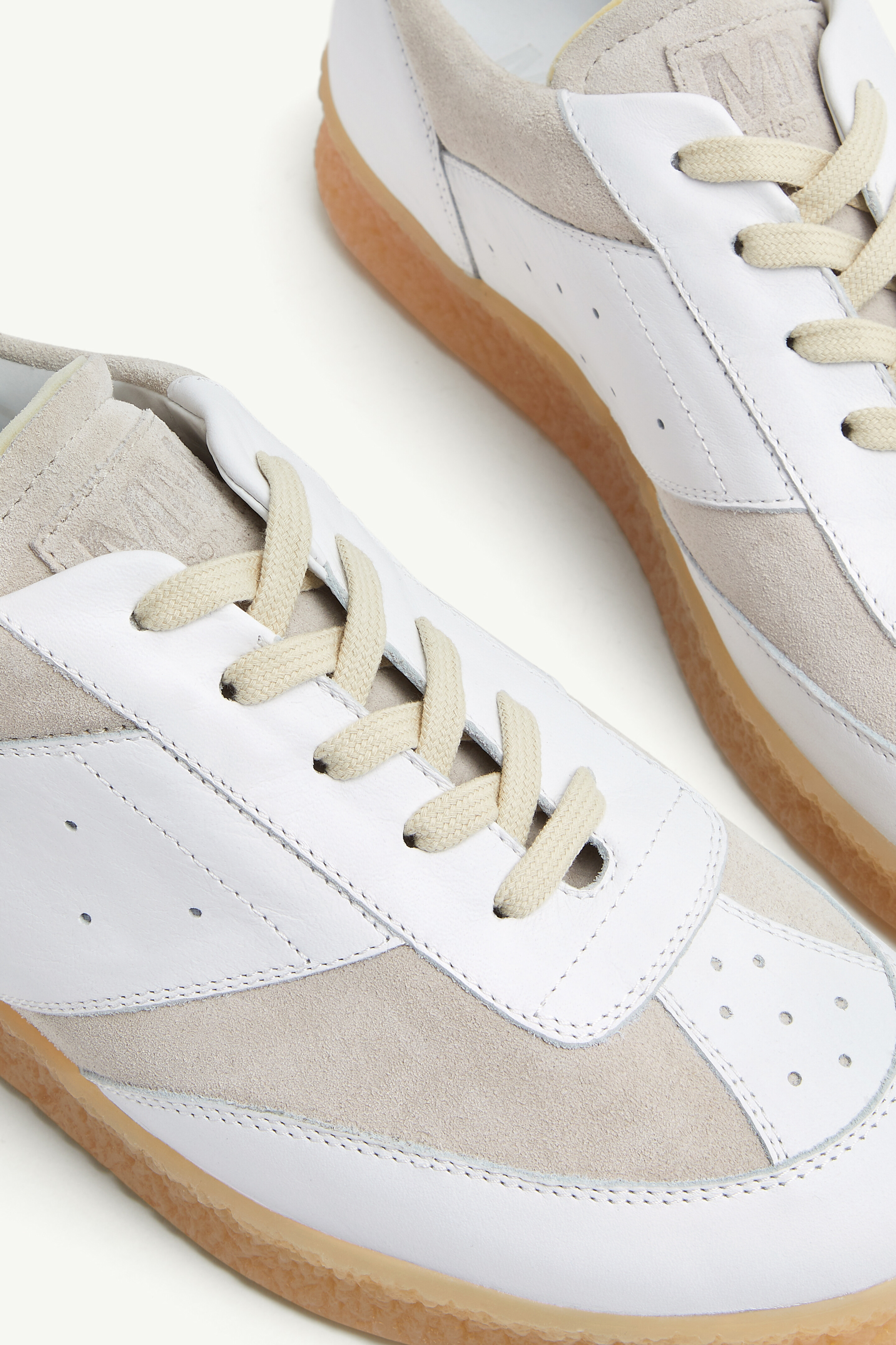 Sneakers 6 court avec empiècements | homme