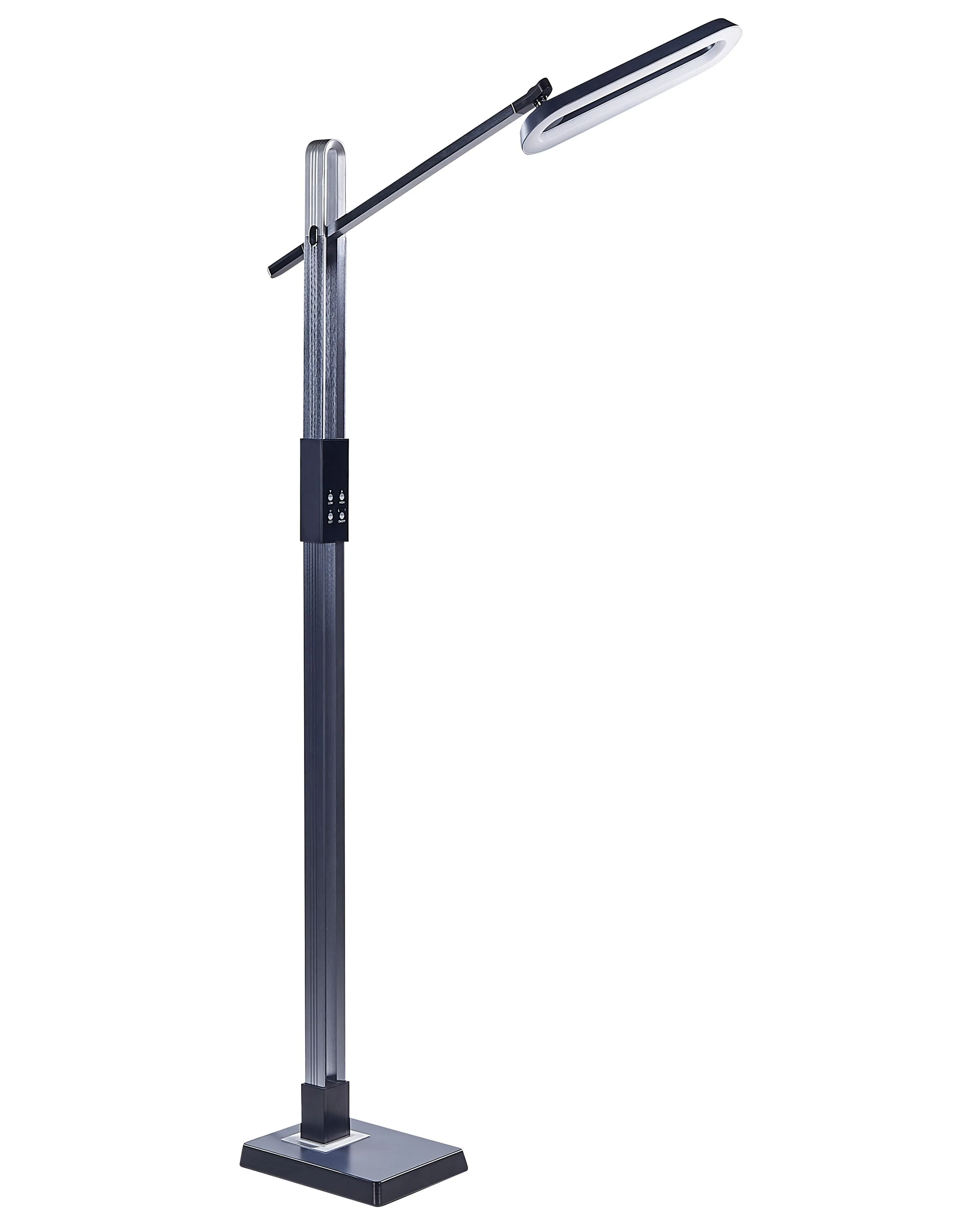 LED staande lamp AQUARIUS met dimmer Metaal Donkergrijs
