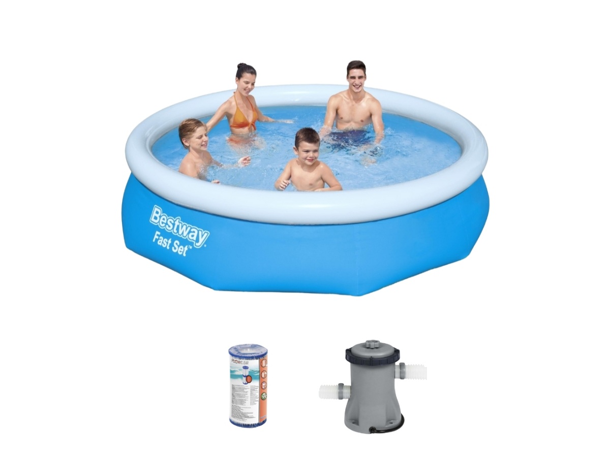 Bestway fast set 244x61cm zwembad – 3-delig