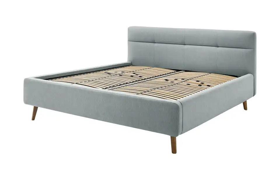 Polsterbett Lotte 180 cm Eisblau