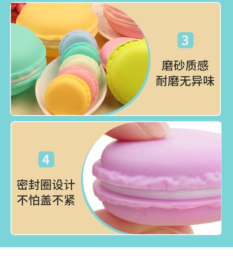Masae - Macaron plastic mini sieradendoos (verschillende ontwerpen)