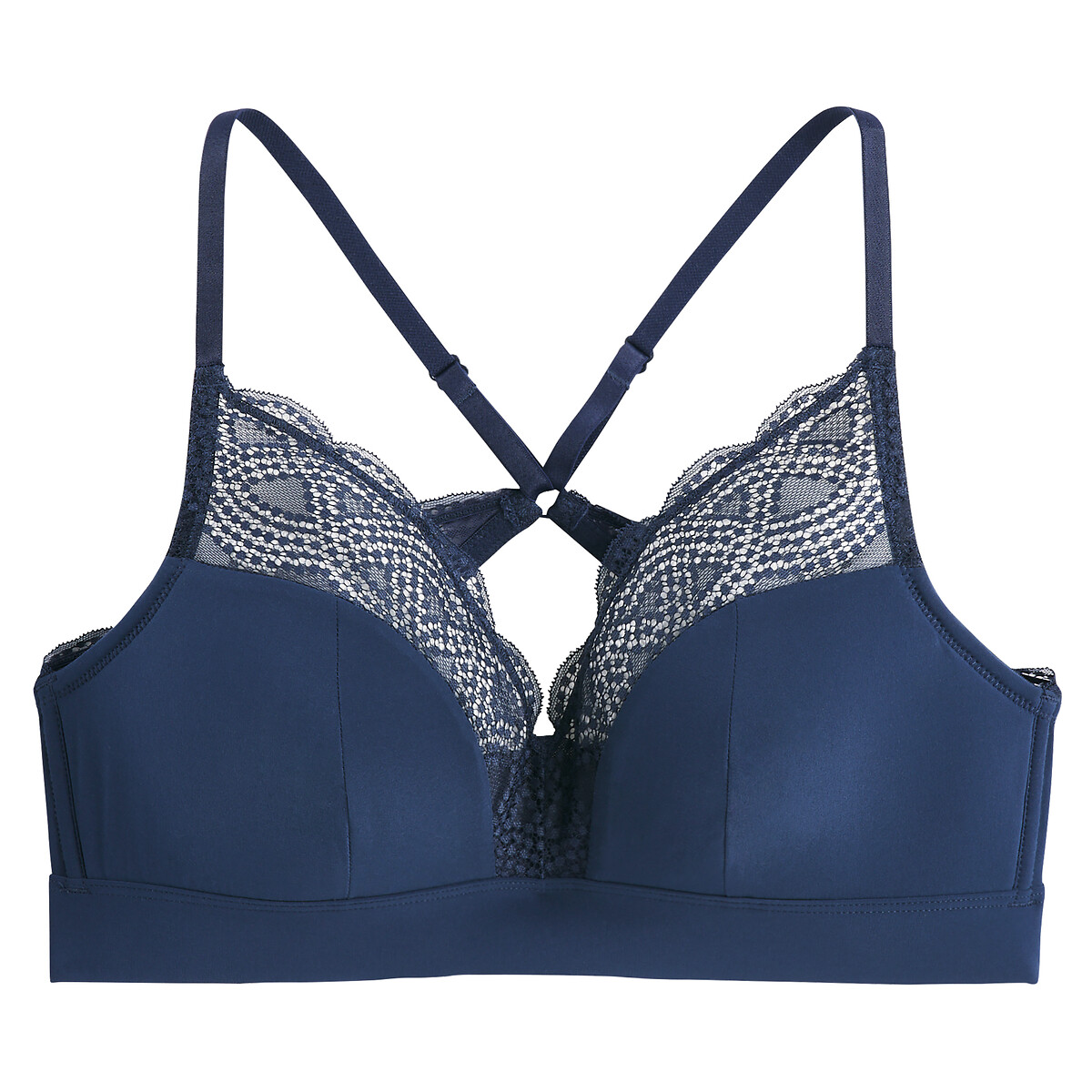 COLEÇÕES LA REDOUTE<br>Sutiã de microfibra sem aro, Avry