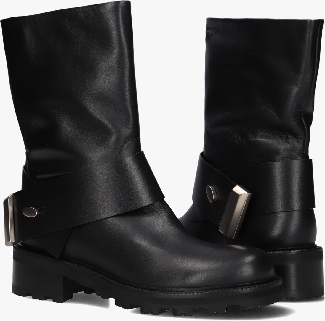 zwarte roberto festa biker boots emelin