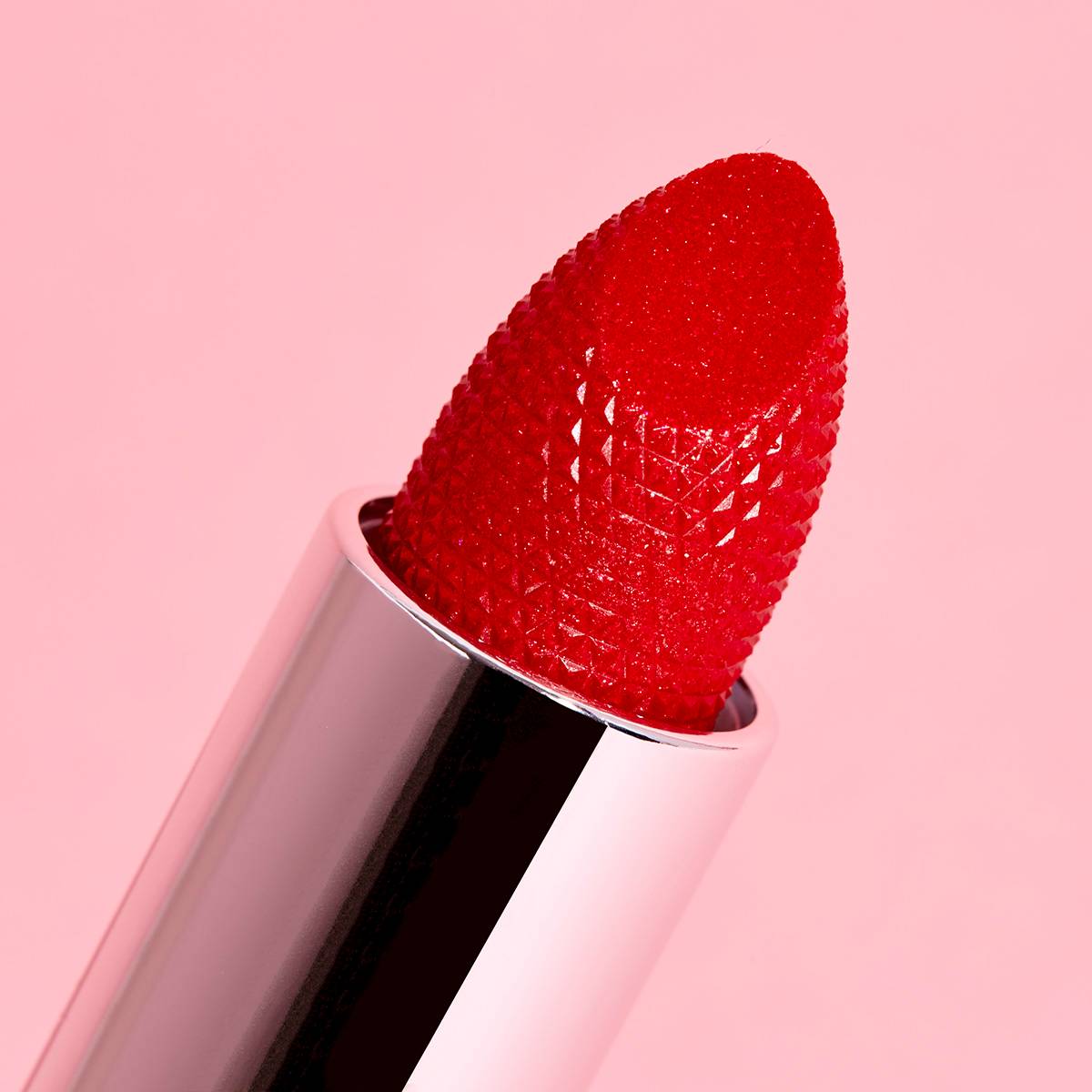 Lip & kiss - Rouge à lèvres pailleté rouge