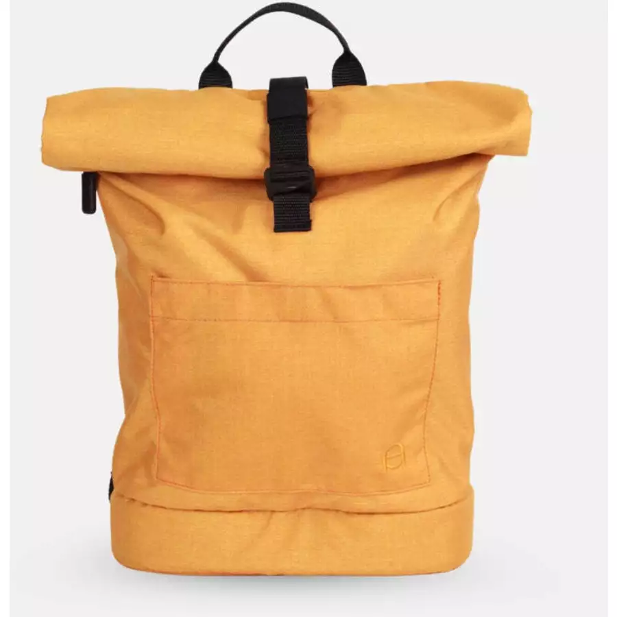 Anna und Oskar Fairer Kinderrucksack Hugo Junior Senfgelb