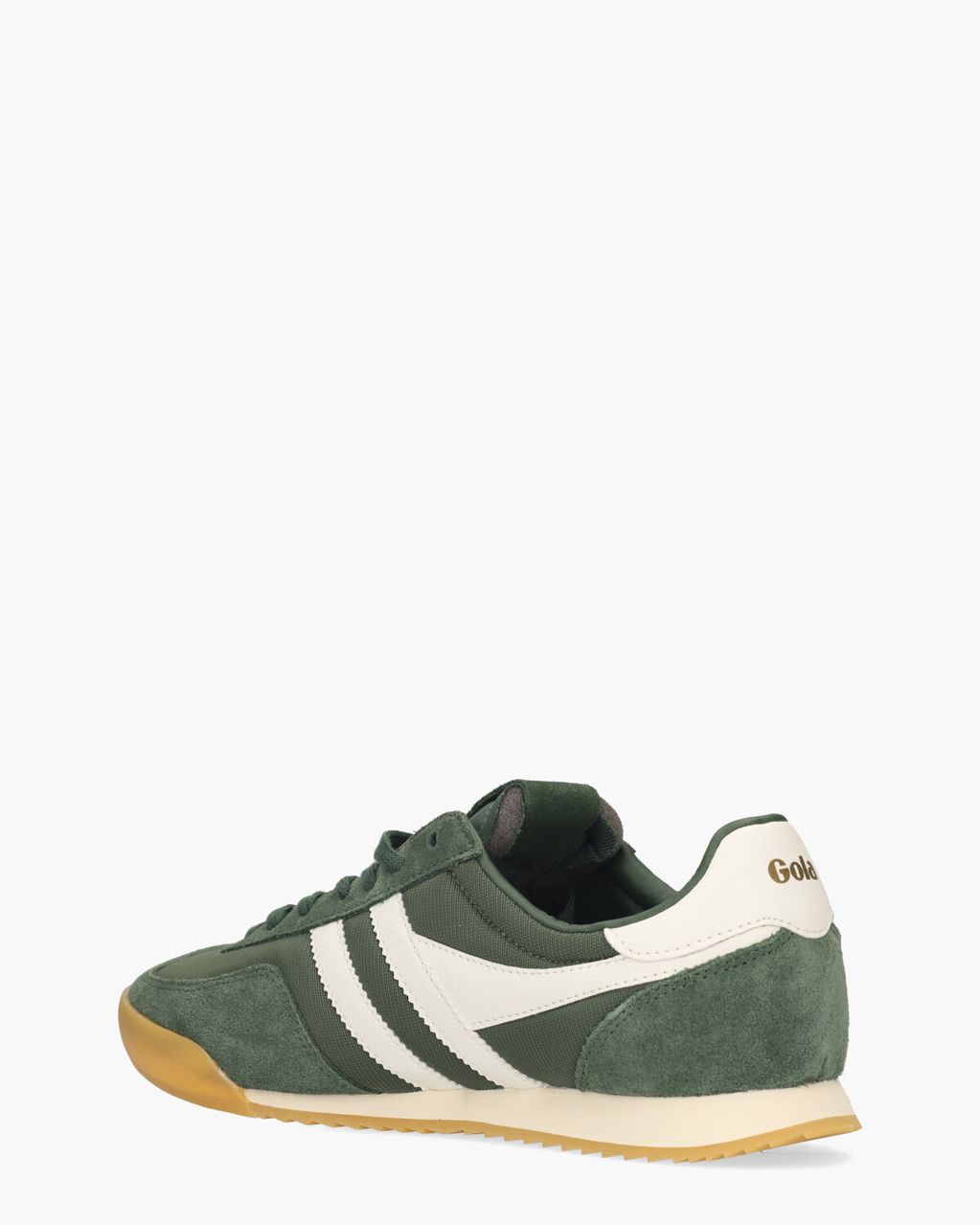 Gola Europa Donkergroen/Wit Herensneakers