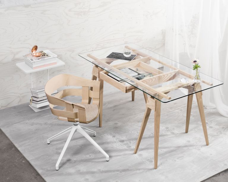 Design House Stockholm Shell kandelaar messing