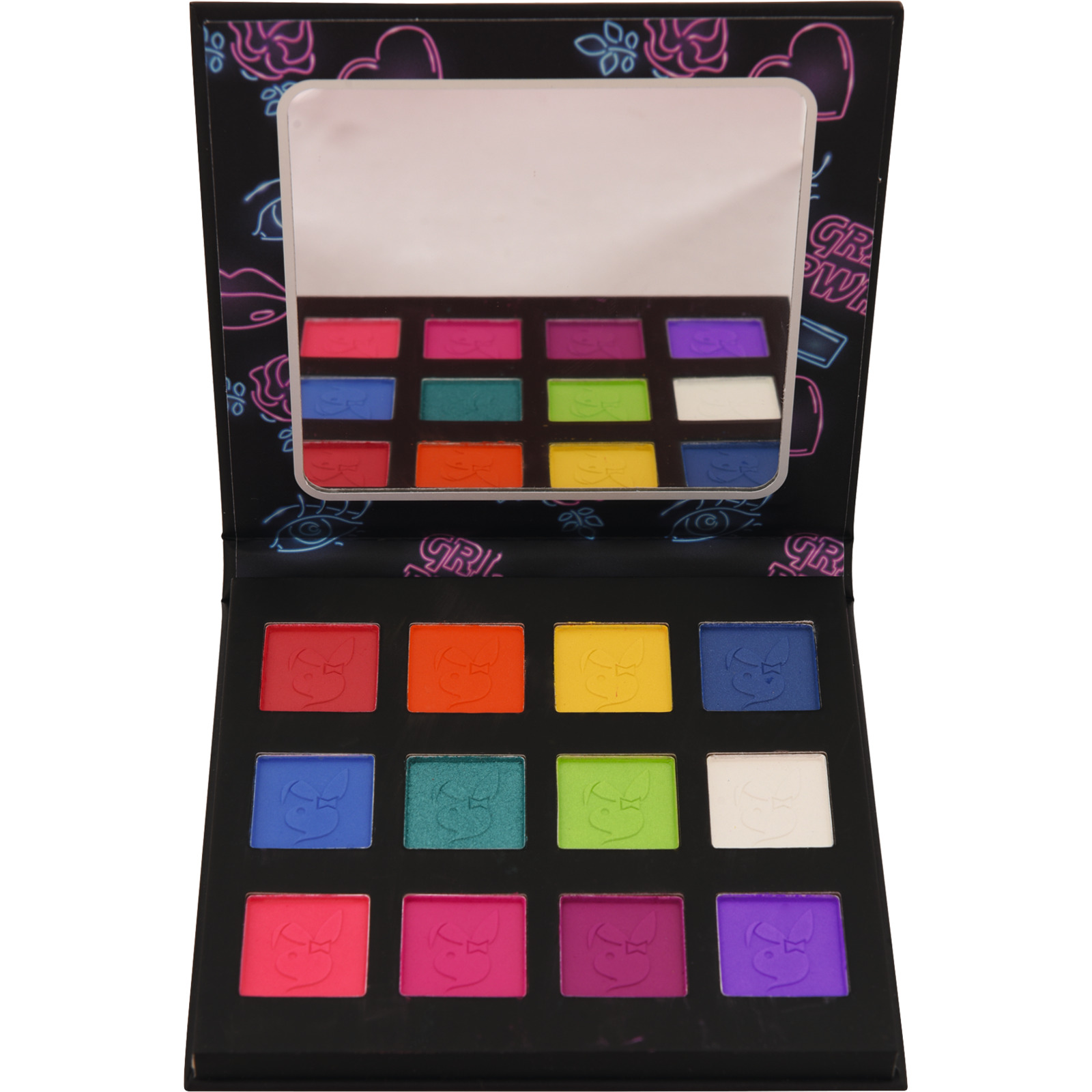 Playgirl Lidschattenpalette Naughty Neon