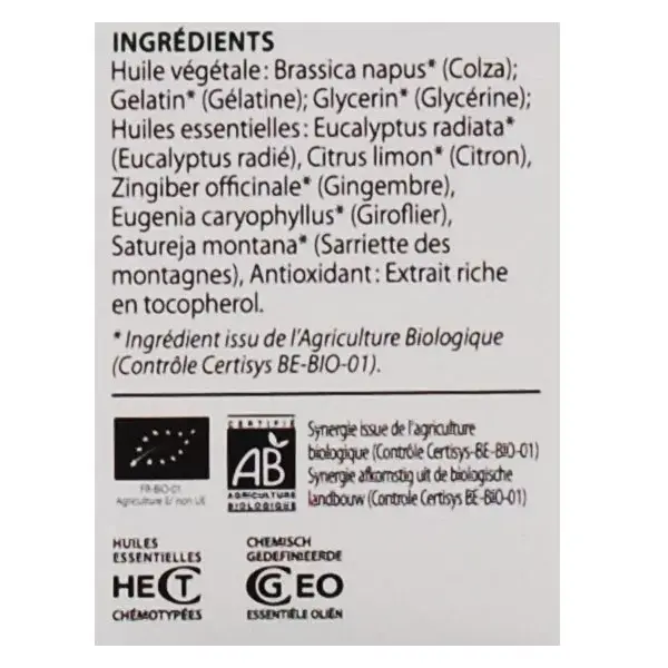 Pranarom Aromaforce Defesas Naturais Orgânicas 30 cápsulas