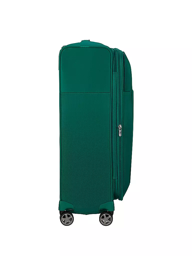 SAMSONITE Trolley Weich D' LITE SPINNER 71cm erweiterbar Pine Green dunkelgrün