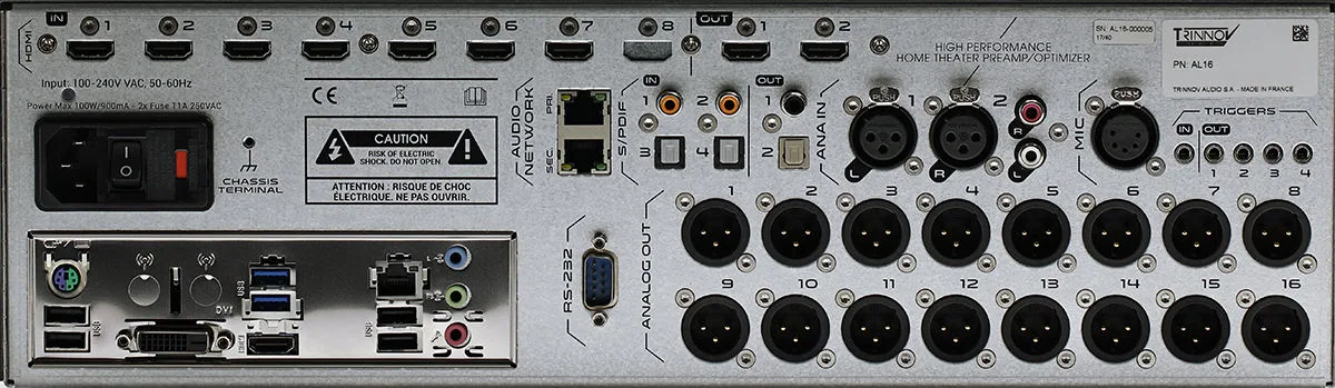 Trinnov Amplitude16   Altitude16 Amplis home-cinéma