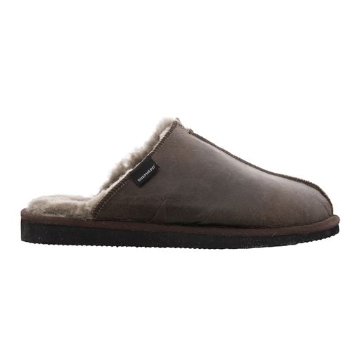 Shepherd Of Sweden Hugo Slippers, Stone Oiled Antique, 44
