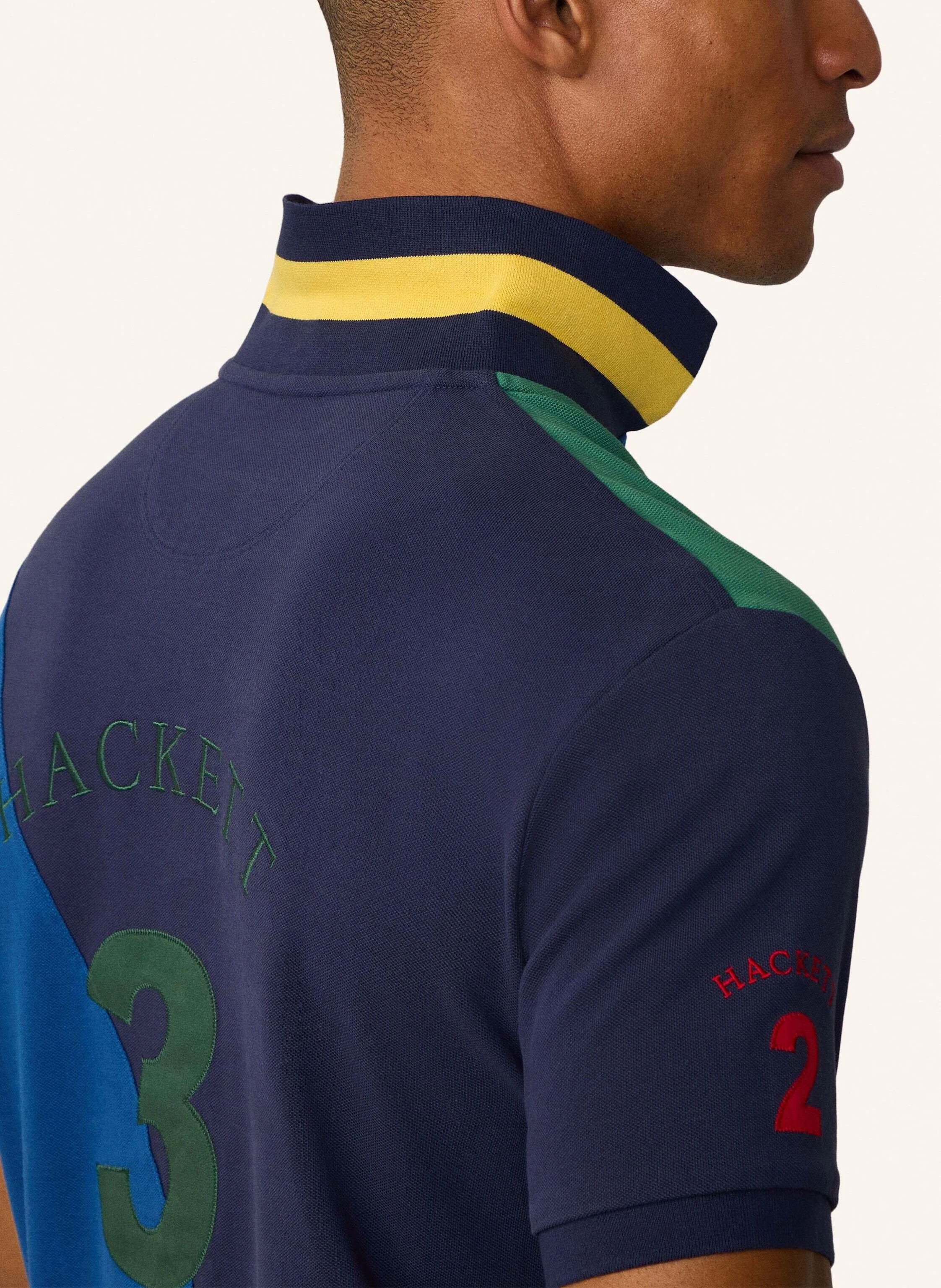HACKETT LONDON Poloshirt HERITAGE MULTI PNL NBR