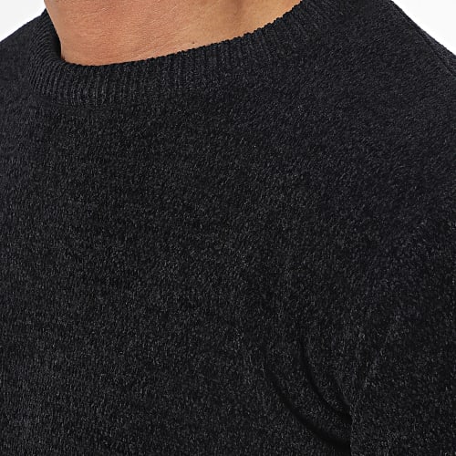Pull Noir Chiné