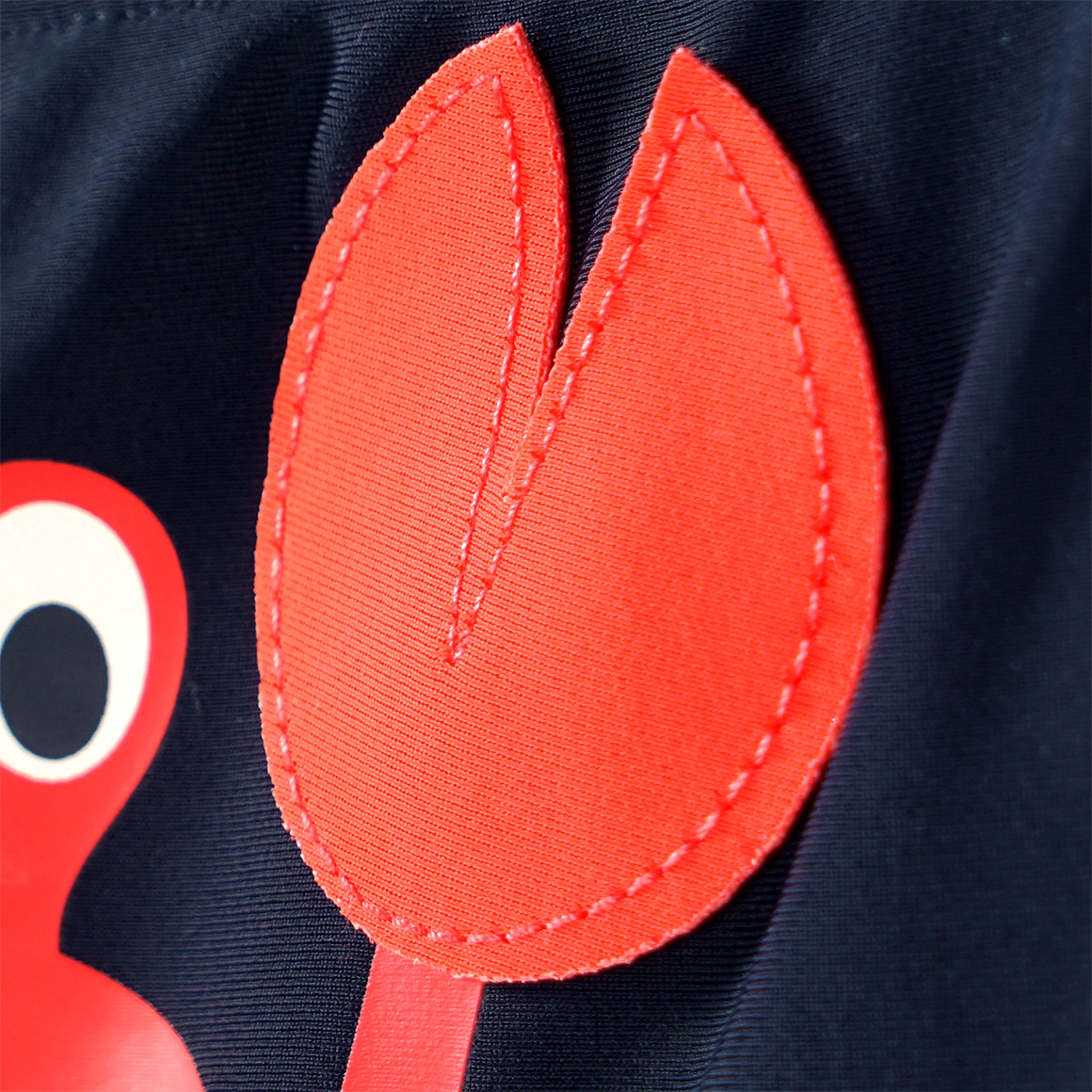 Topomini Baby Badehose mit Krabben-Motiv dunkelblau
