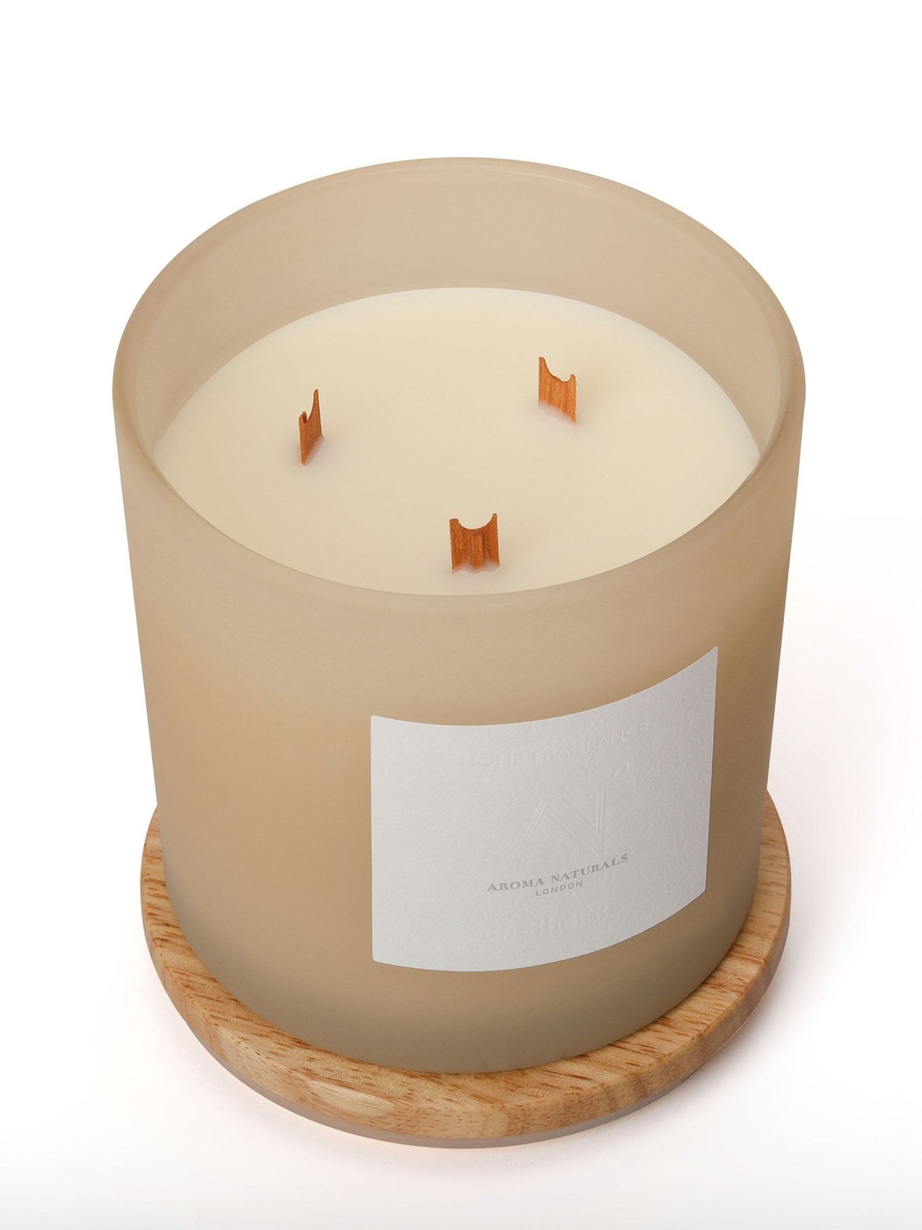 Aroma Naturals Frosted Cashmere Candle