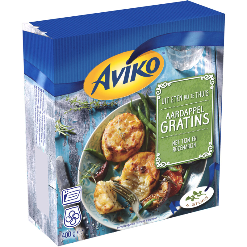 Aviko Aardappel gratin met tijm & rozemarijn