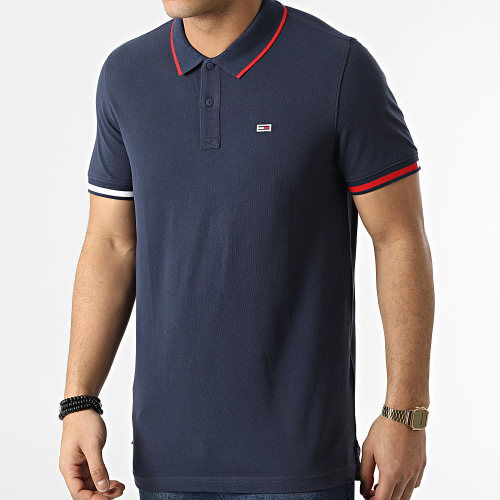 Polo Manches Courtes Regular Flag Cuff 2963 Bleu Marine