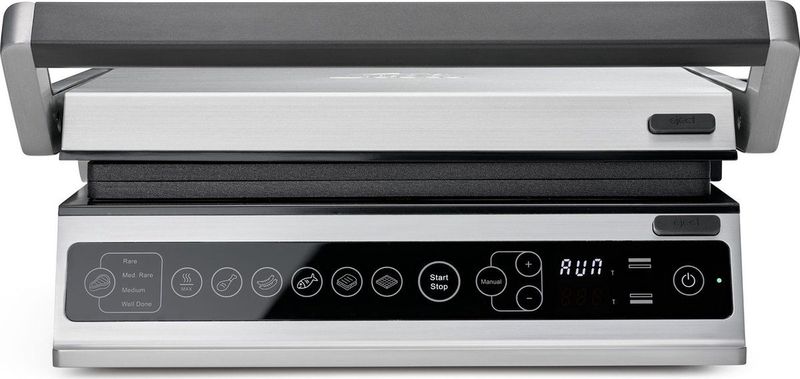 Solis - Contactgrill Pro - Grill Apparaat - RVS - 5 Grillprogramma's