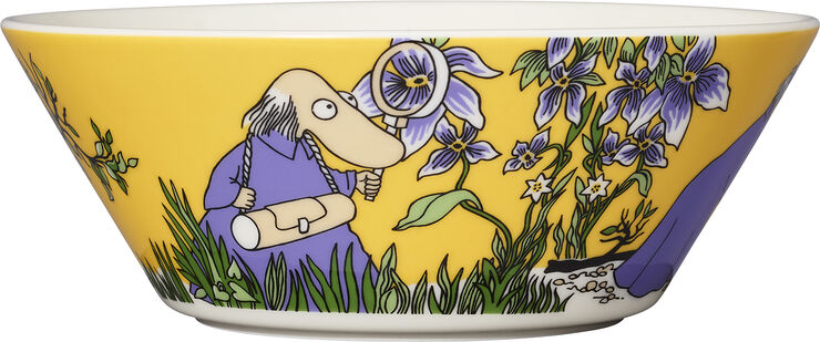 Moomin Arabia Mumi 15 cm skål Hemulen gul Gul