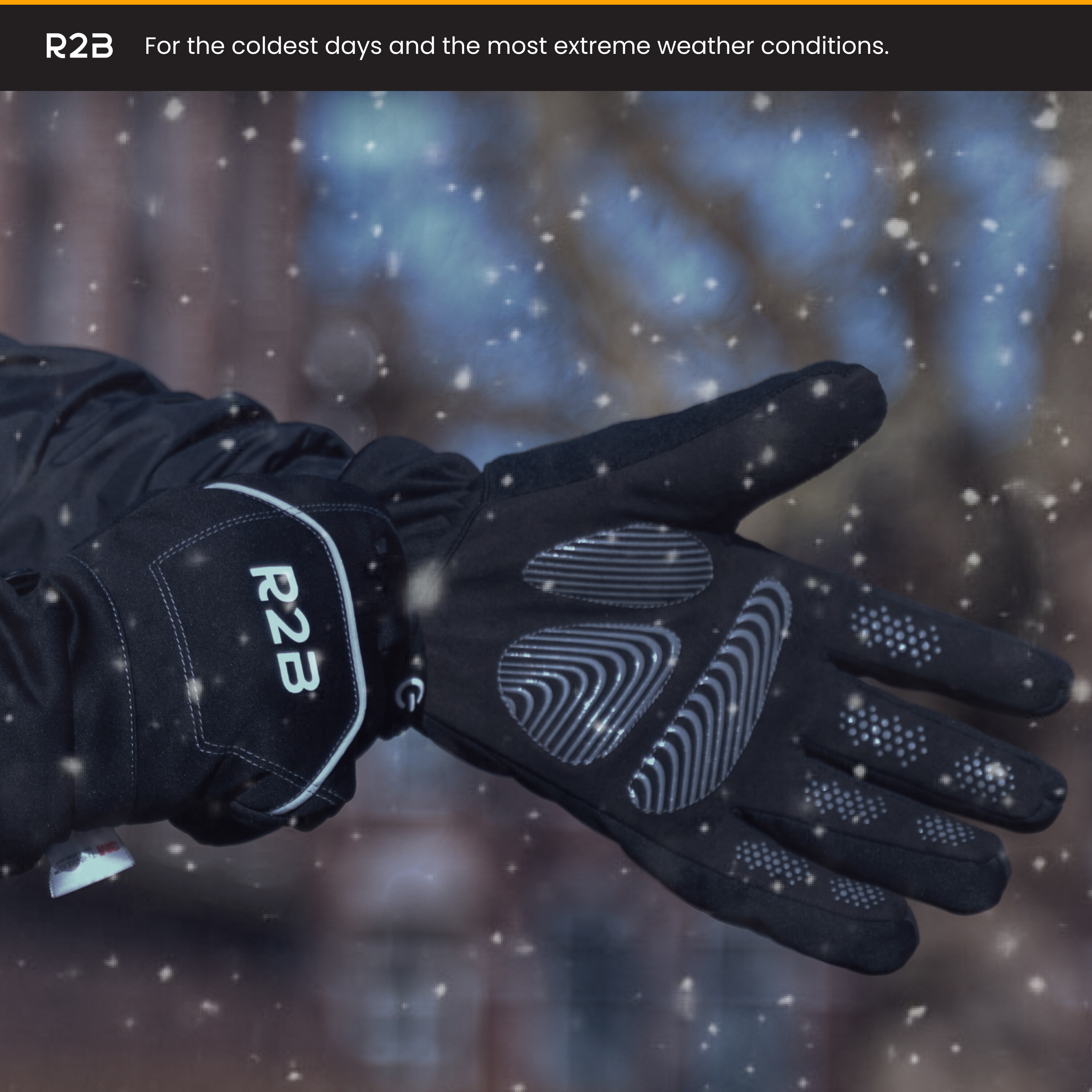 R2B Luxe waterdichte touchscreen handschoenen