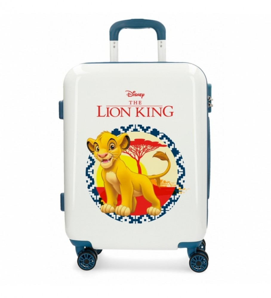 Mala de cabine rígida Joumma Bags Lion King azul - 34x55x20cm -