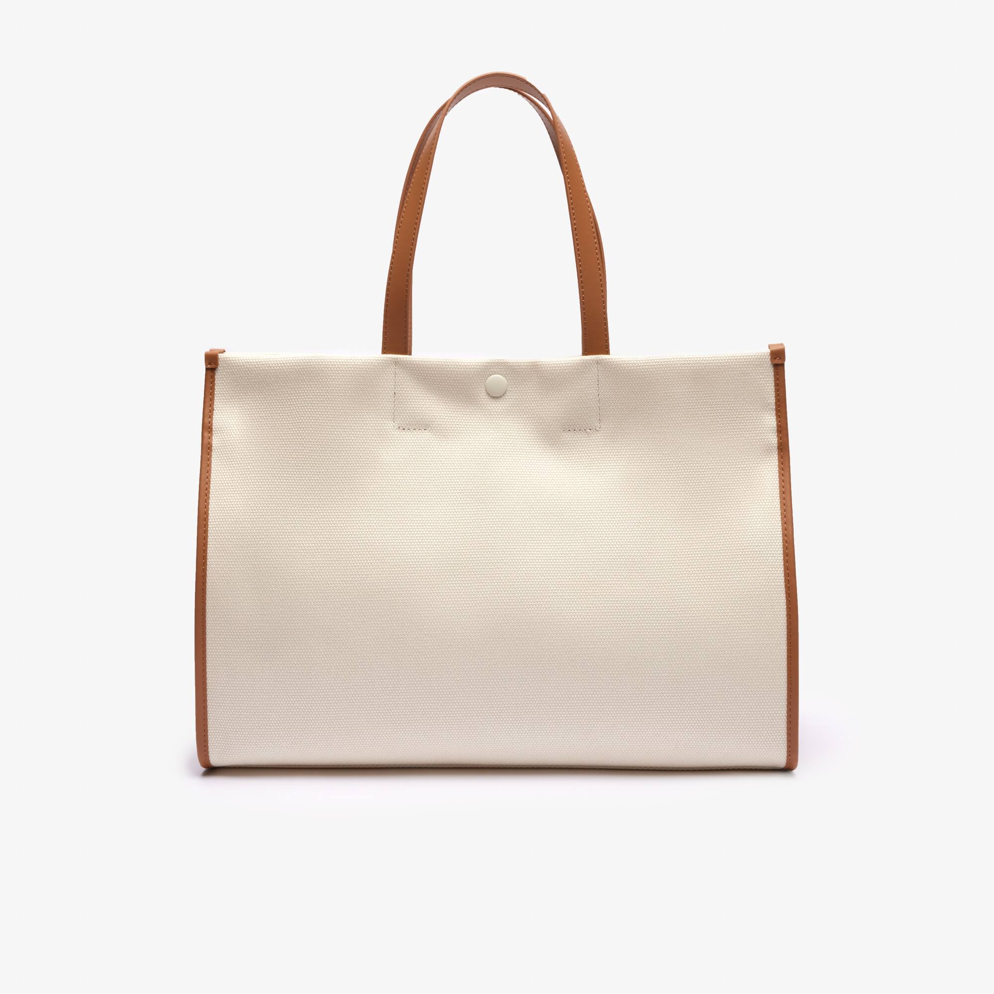 Heritage Tote aus Canvasbaumwolle Taschen - Braun - Lacoste - Unisex