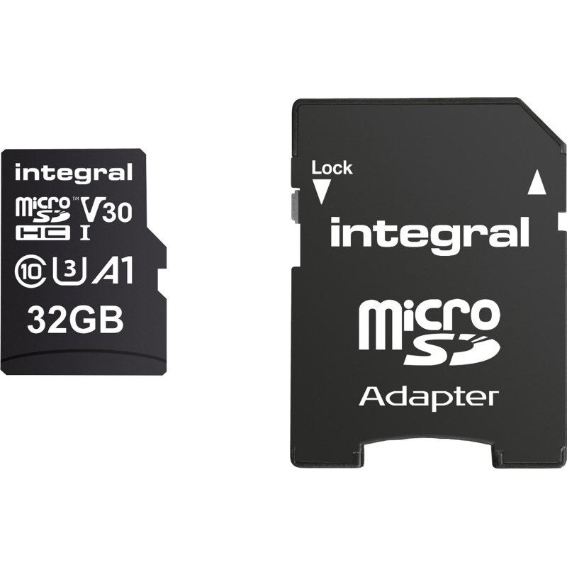 Integral INMSDH32G-100V30 mémoire flash 32 Go MicroSD UHS-I