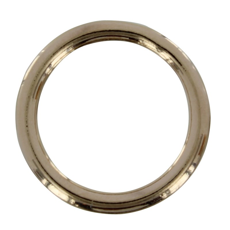 Bague Plaqué Or Anneau Rond