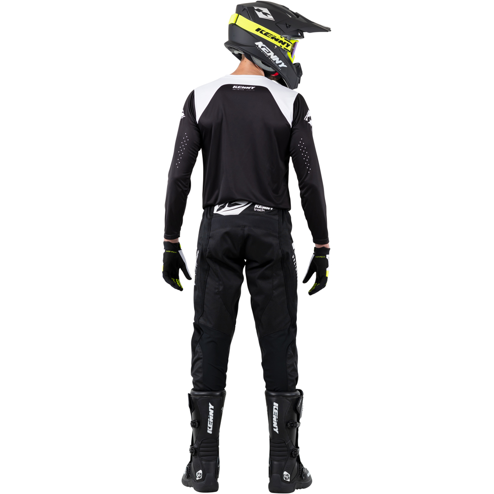 Kenny - Maillot Track Raw - 2023 Noir / Blanc