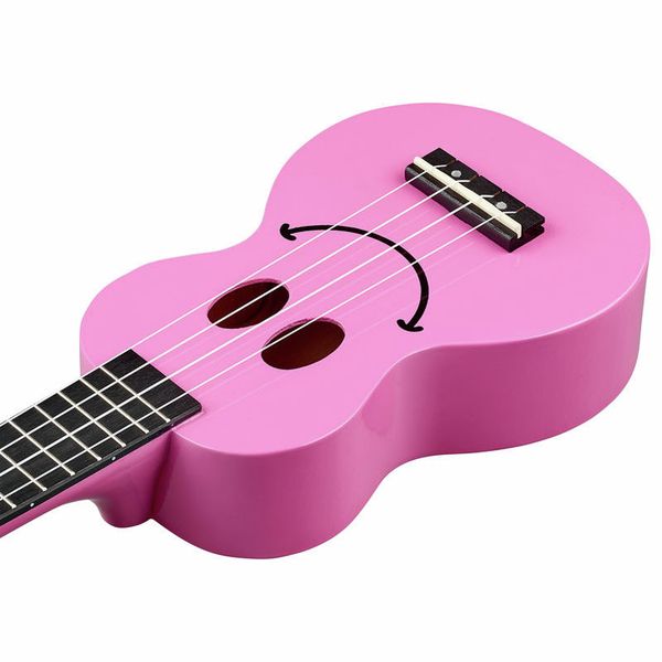 Mahalo Smiley Ukulele Pink